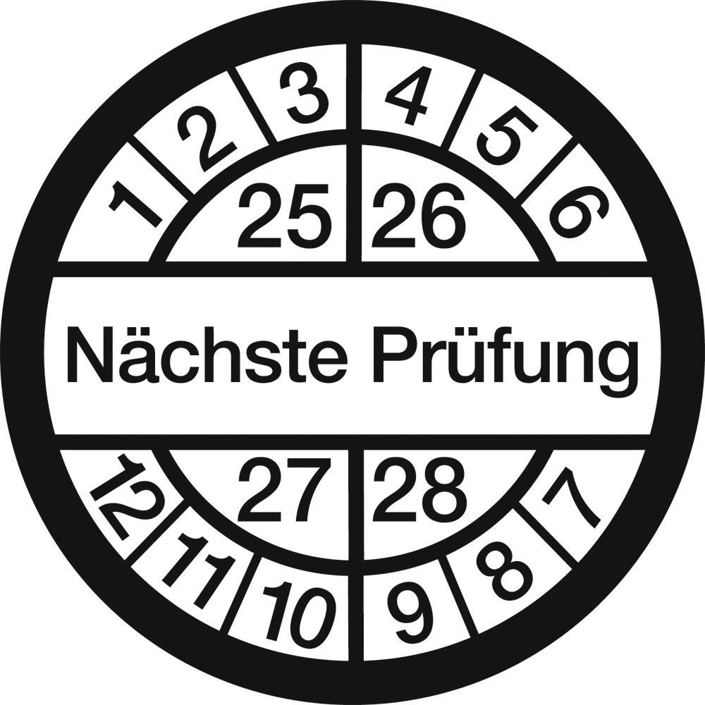 Prüfplakette