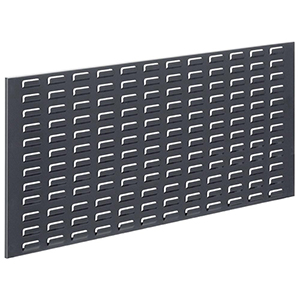 Schlitzplatte, Breitformat, BxH 1000x450 mm, RAL 7016