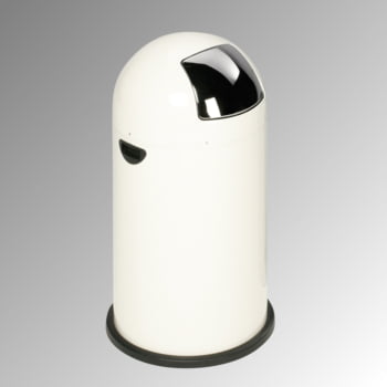 Mülleimer mit Einwurfklappe