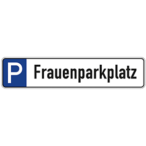 Pakrplatzschild