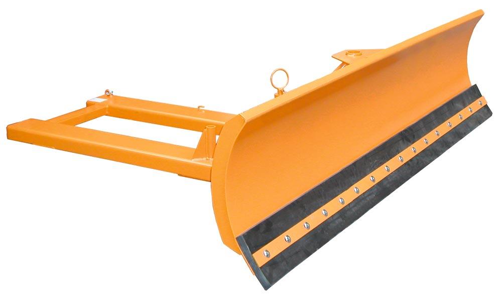 Schneeschieber mit Gummischürfleiste