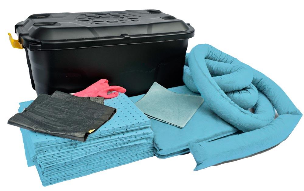 Notfall-Set + Handschuhe, Entsorgungssäcke