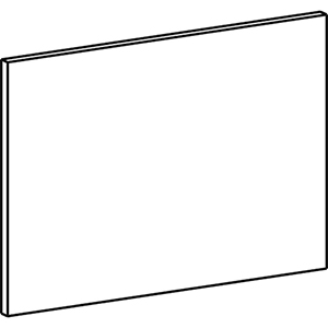 Schreibtisch-Sichtblende