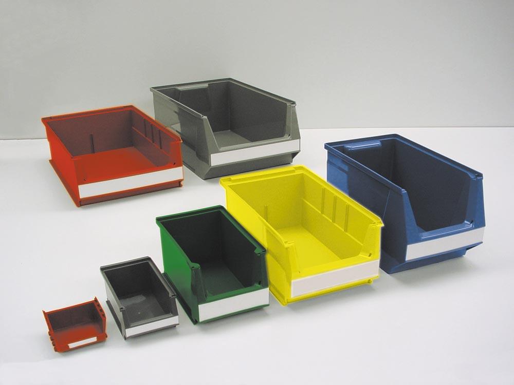 Sichtlagerkästen, Sortierkästen