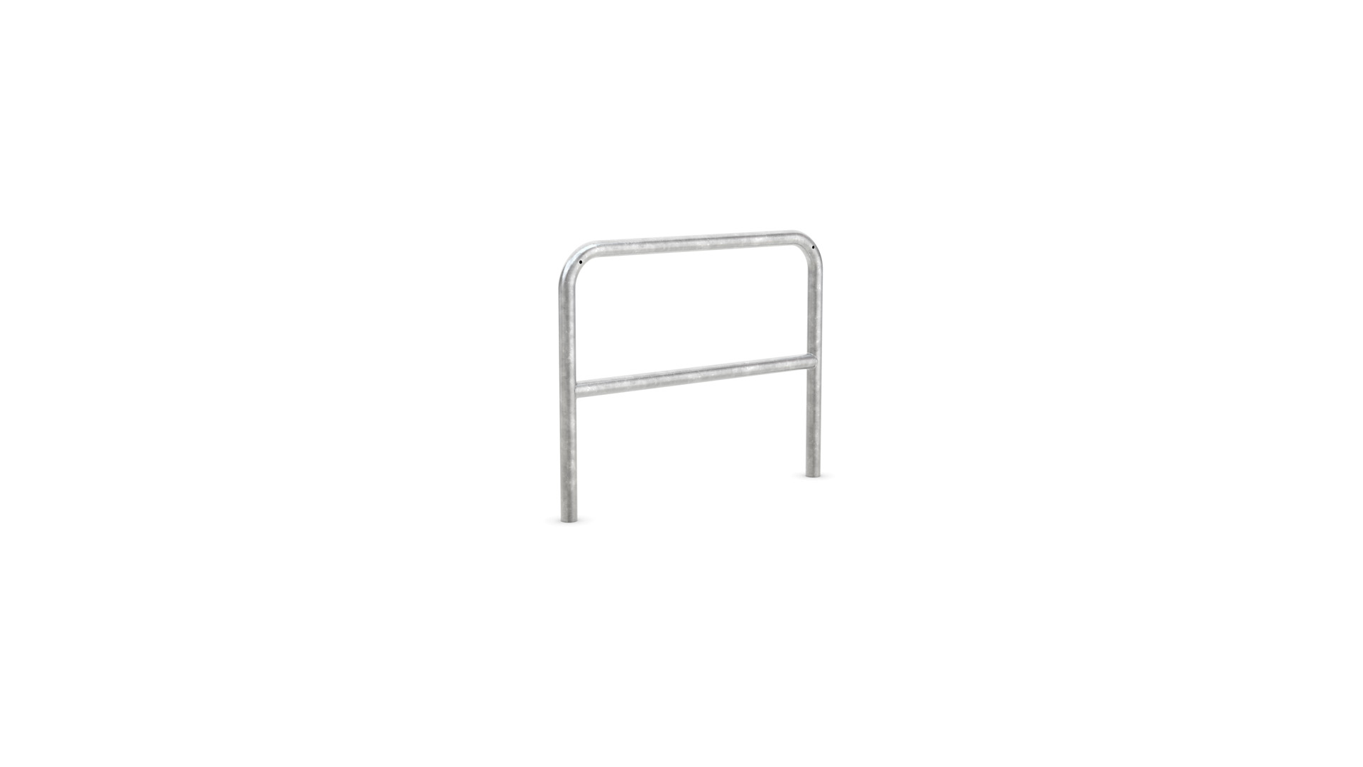 Fahrradbügel, Anlehnbügel - für 2 Fahrräder - Breite: 100 cm - verzinkt