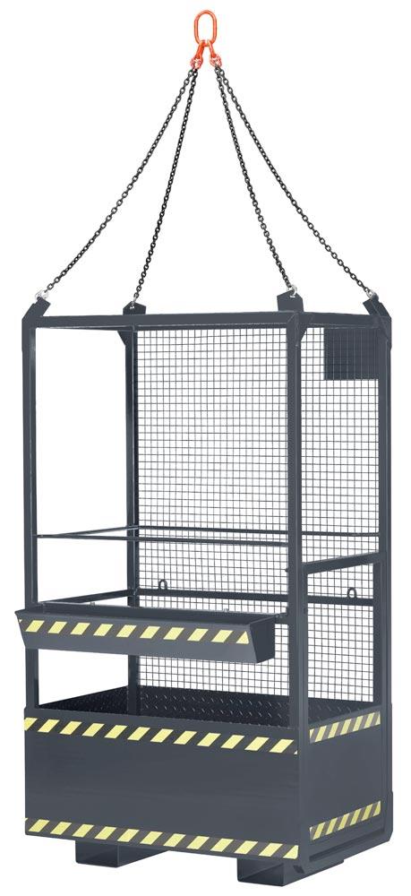 Arbeitskorb für die Nutzung mit dem Gabelstapler und dem Kran