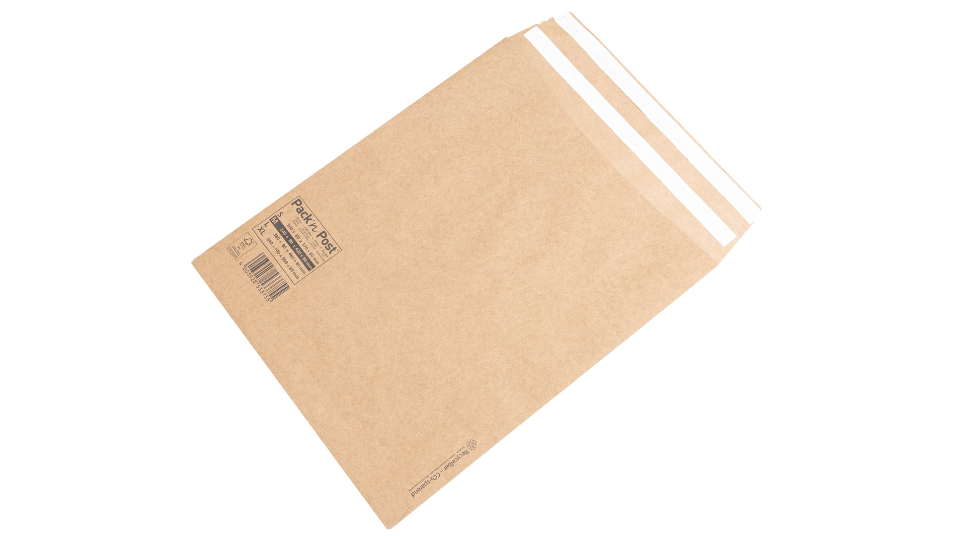 Versandtasche aus Papier