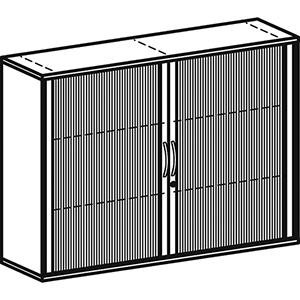 Querrollladenschrank