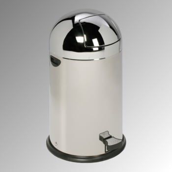 Mülleimer mit Einwurfklappe