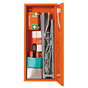 Stehschrank mit Krankentrage 2fach klappbar