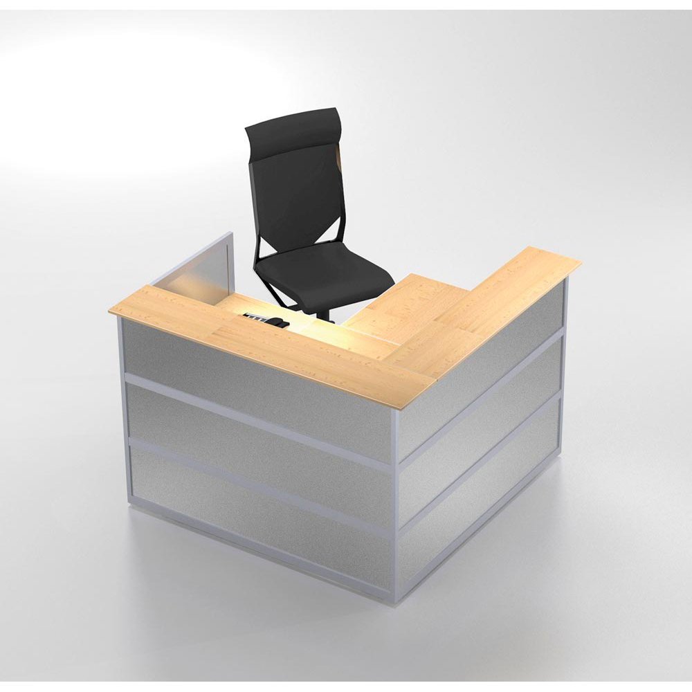 Ecktheke gerade, Empfangstheke