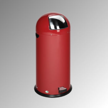 Mülleimer mit Einwurfklappe