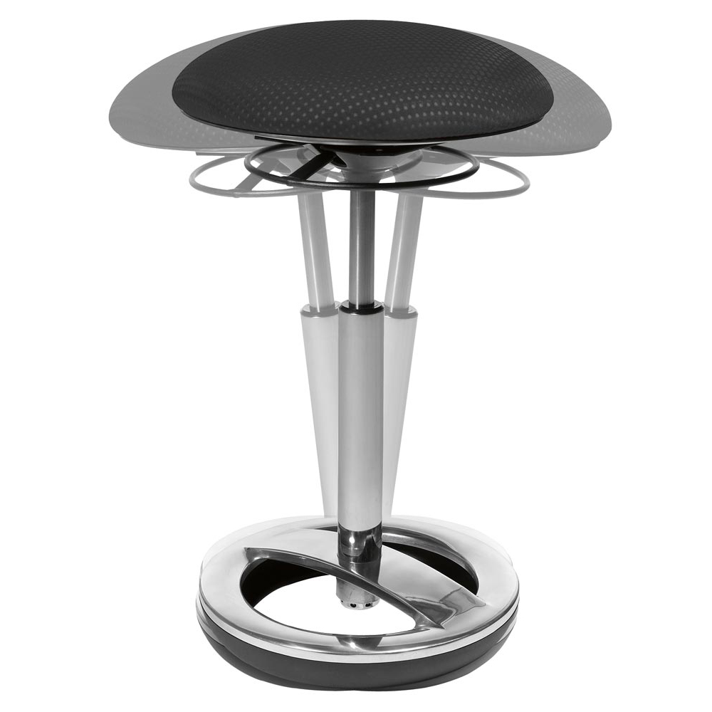 Drehhocker, Fitness-Hocker mit Schwing-Effekt