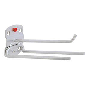 Werkzeughalter, 3-fach,LxB 150x45 mm, ähnlich RAL 9006 aluminium