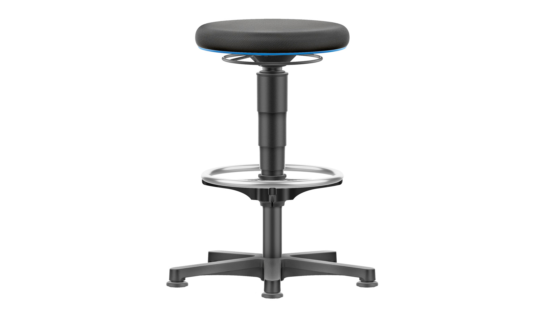 Arbeitshocker mit Gasfeder-Höhenverstellung