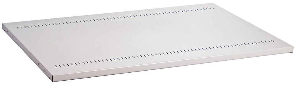 Verstellboden geschlitzt, Nutzmaß BxT 970x701 mm Traglast 200 kg, RAL 5012