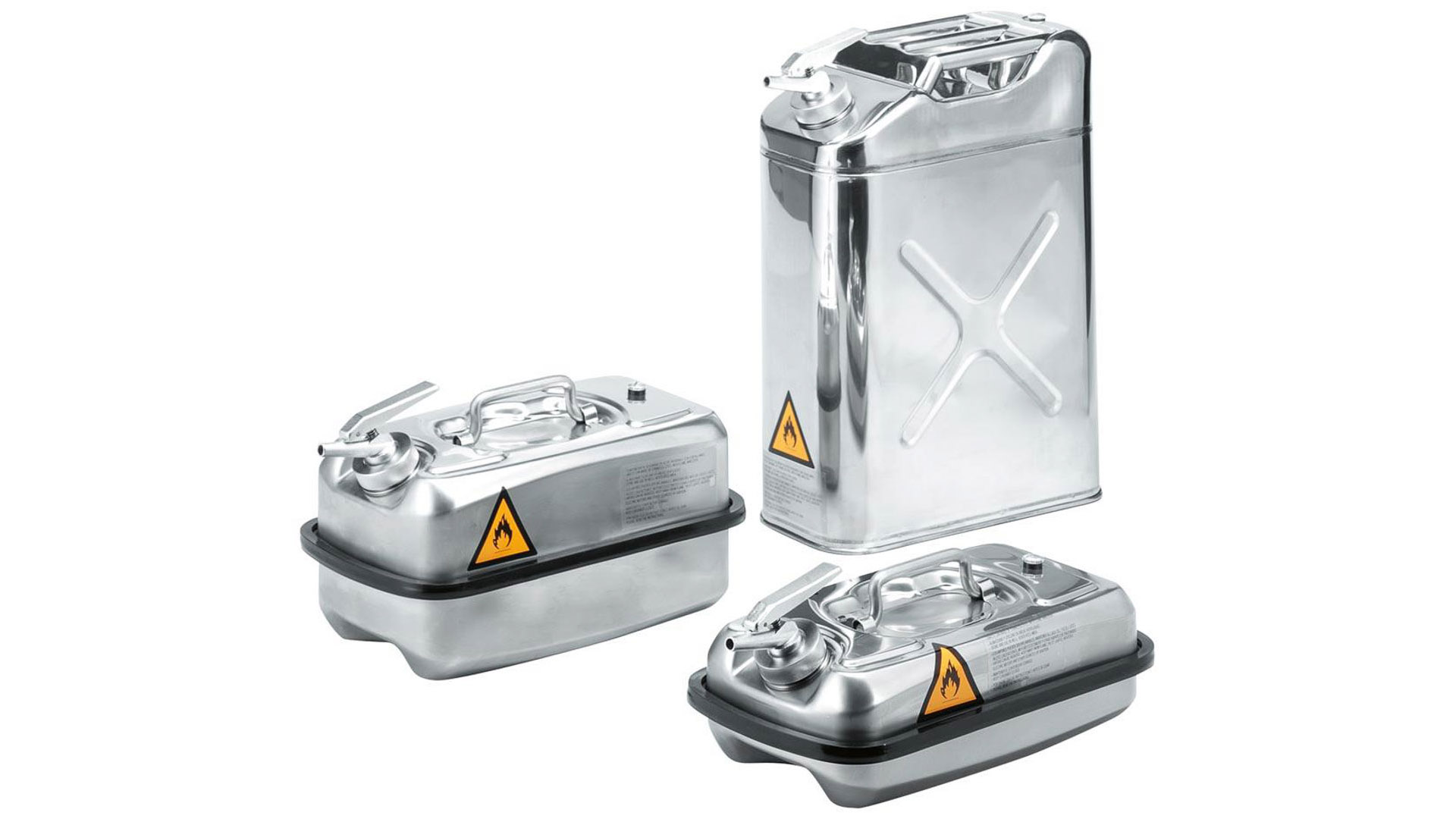 Sicherheitsbehälter, Dosierbehälter aus Edelstahl