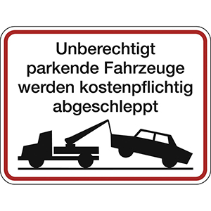 Hinweisschild