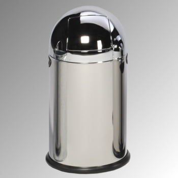 Mülleimer mit Einwurfklappe