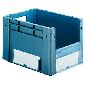 Etikett für Schwerlast-Euronormbehälter