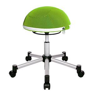 Drehhocker, Fitness-Hocker mit luftgefülltem Sitzkissen