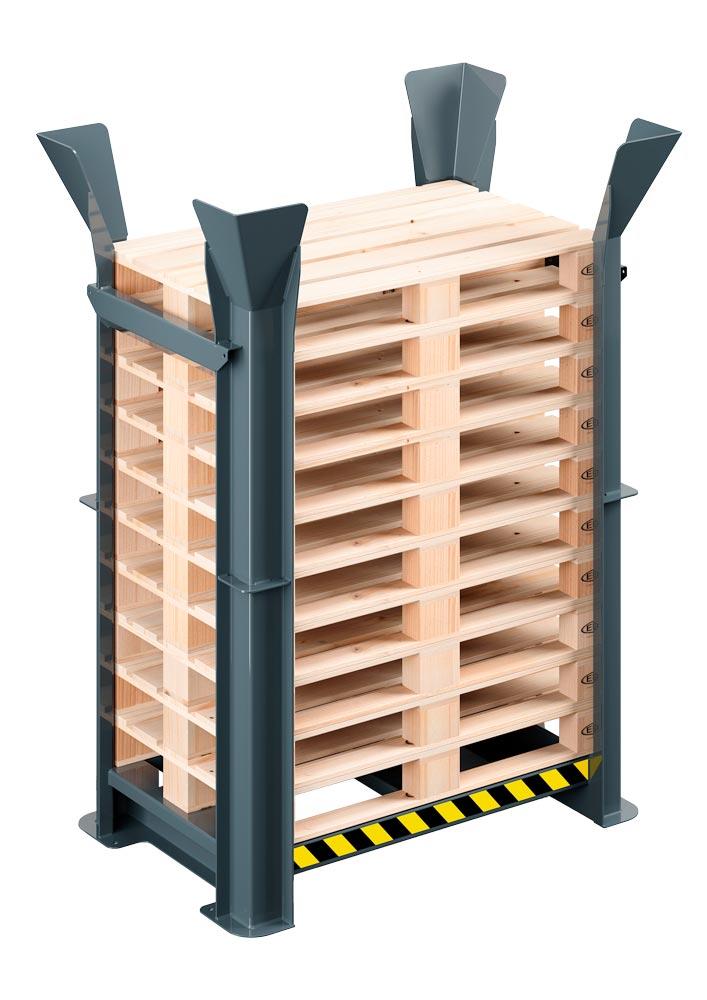 Paletten-Richtgestell für 10x EU Paletten