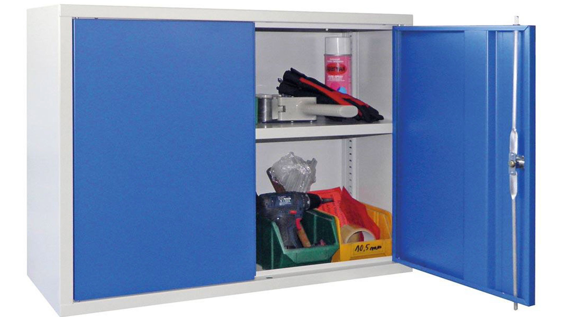 Hängeschrank aus Stahl