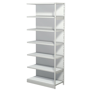 Aktenregal, Büroregal - Steckregal mit Rückwand