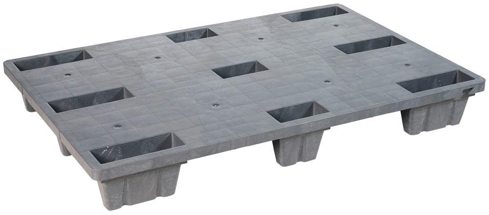 Kunststoffpalette, geschlossen