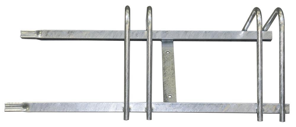 Fahrradständer Anbaumodul - für 2 Fahrräder - verzinkt