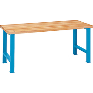 Werkbank, Breite 150 cm, Tiefe 75 cm, Höhe 84 cm,  Platte: Multiplex