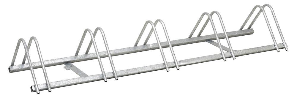Fahrradständer Grundmodul - für 5 Fahrräder - verzinkt
