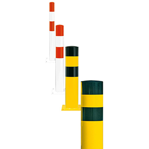 Rammschutz-Poller zum Aufdübeln