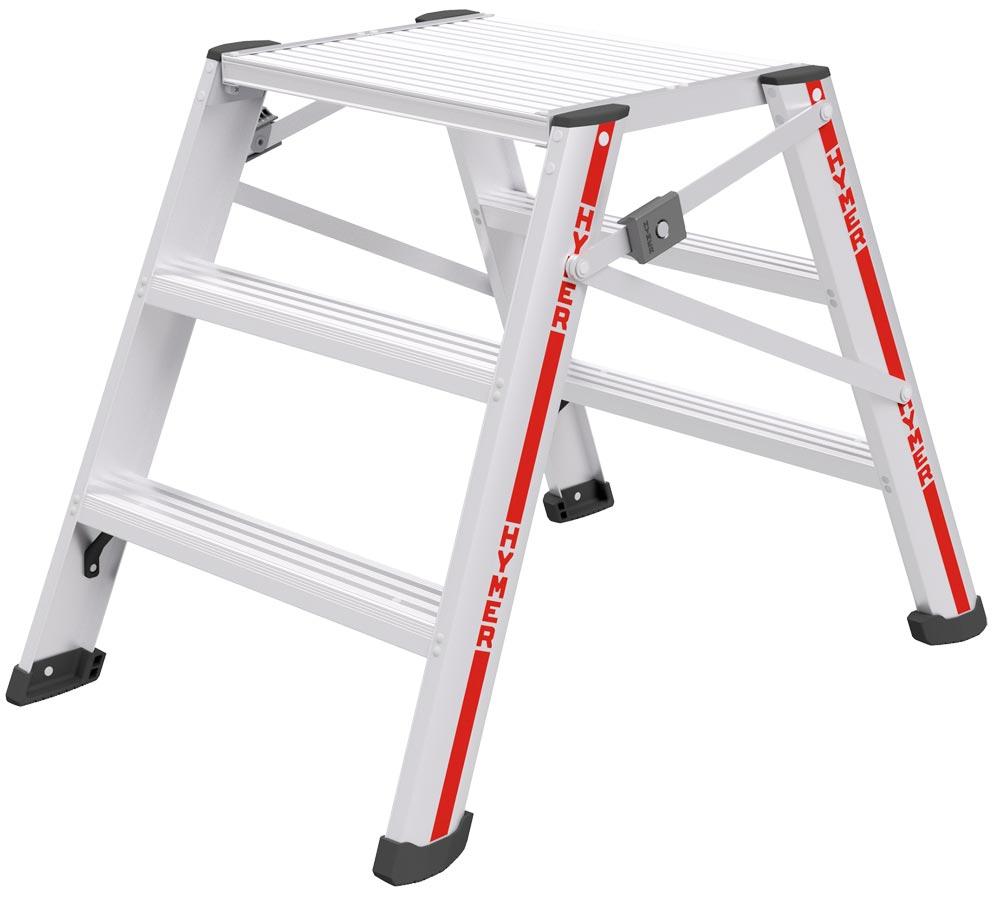 Service- und Montagetritt aus Aluminium