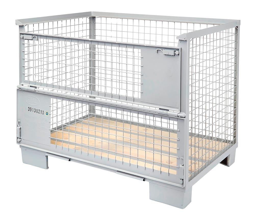 Gitterbox-Palette nach DIN 15155 und UIC-Merkblatt 435-3