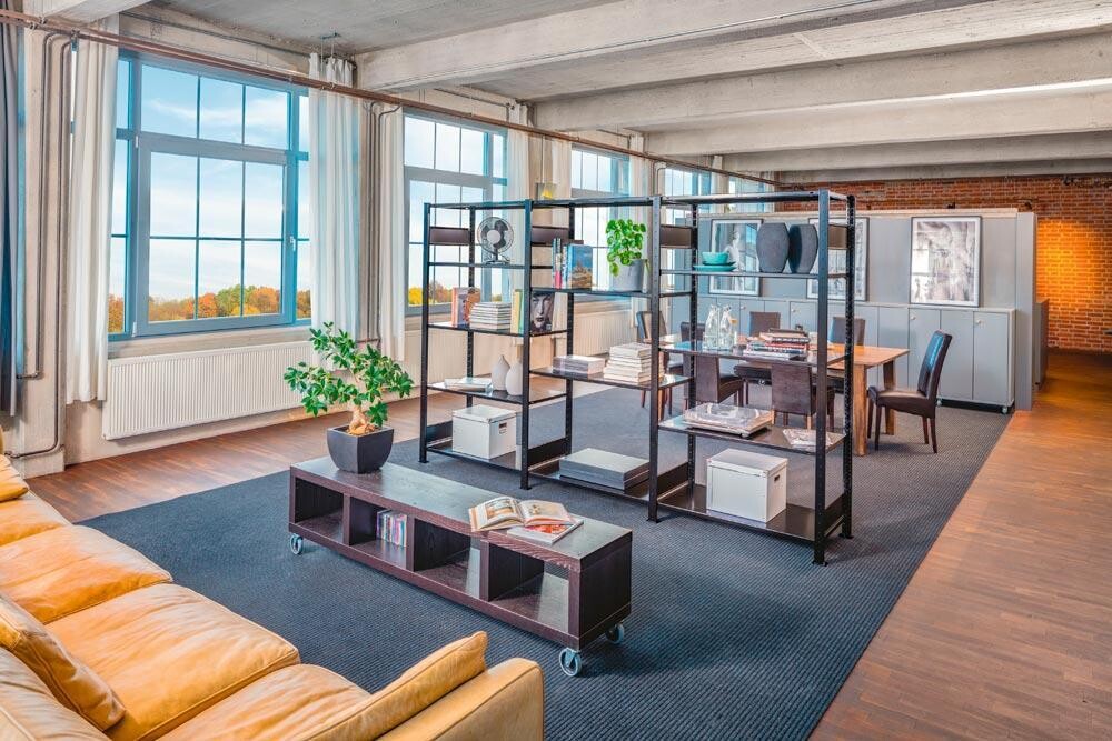 Raumteiler-Set - BxTxH 3000x500x2000 mm