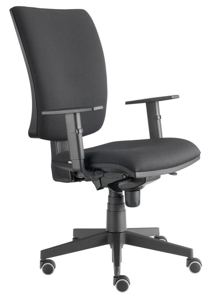 Drehstuhl - SH 440-550 mm - 130 kg - schwarz