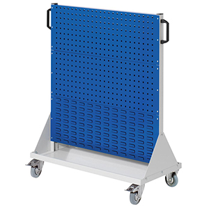 Lochplatte - Schlitzplatte, Werkstattwagen, 4 Loch-/2 Schlitzplatten