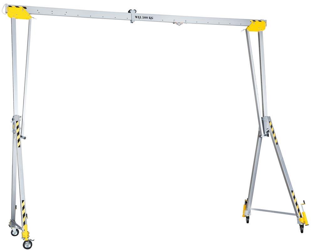 Aluminium-Schnellbau-Portalkran