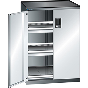 Schubladenschrank m. Flügeltüren