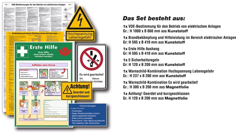 Kennzeichnungs-Set für elektrische Anlagen
