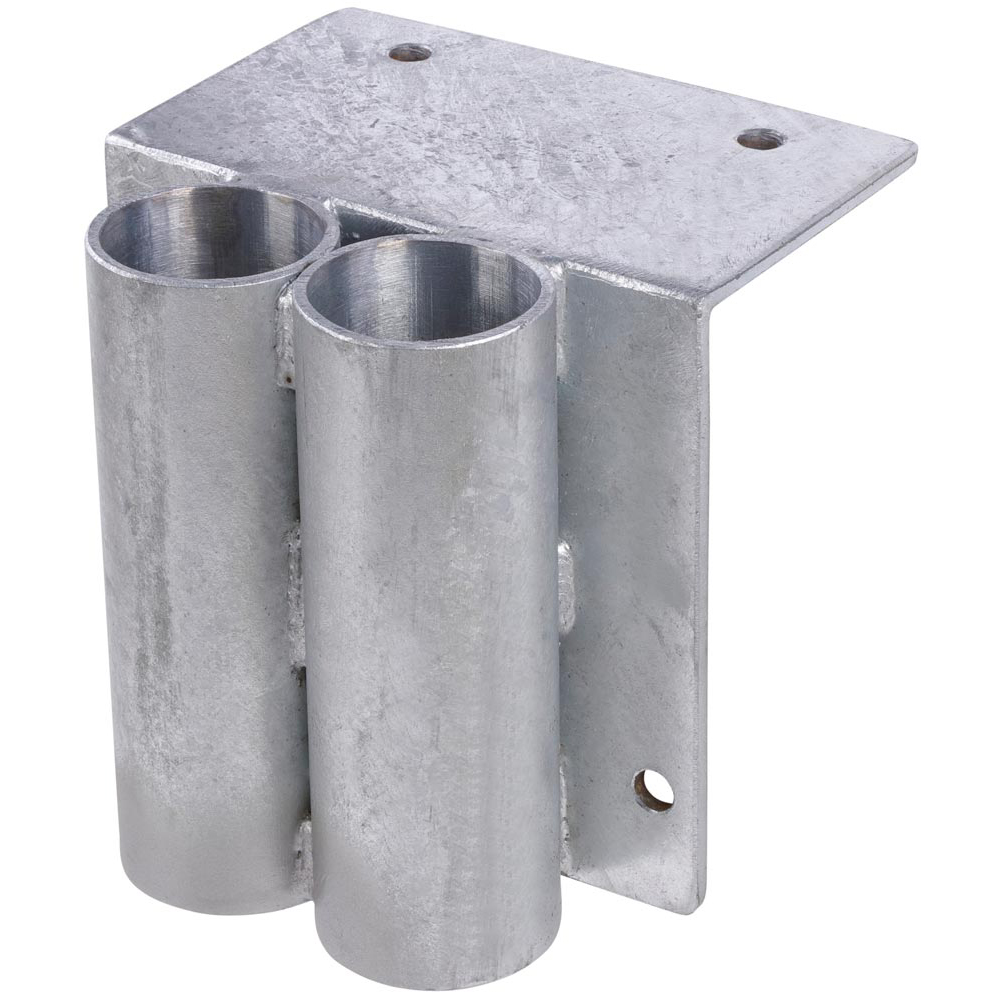 Montagehülse mit zwei Aufnahmen