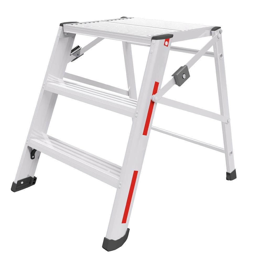 Montagetritt mit 3 Stufen