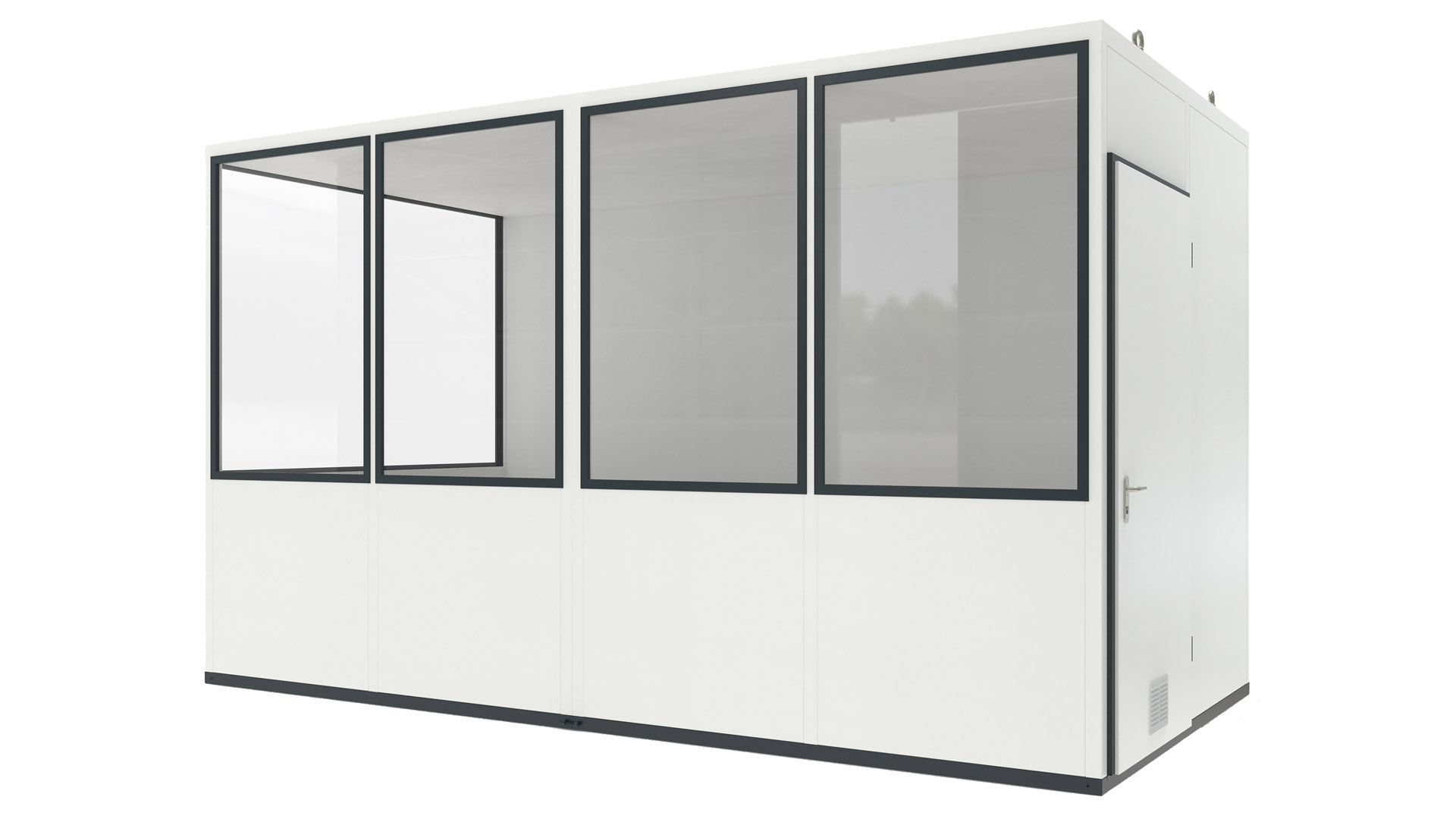 Hallenbüro, Bürocontainer, Mehrzweckraum