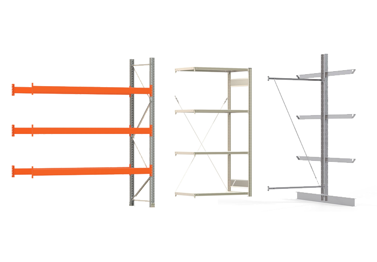 Anbaufelder für BERGER-Regale