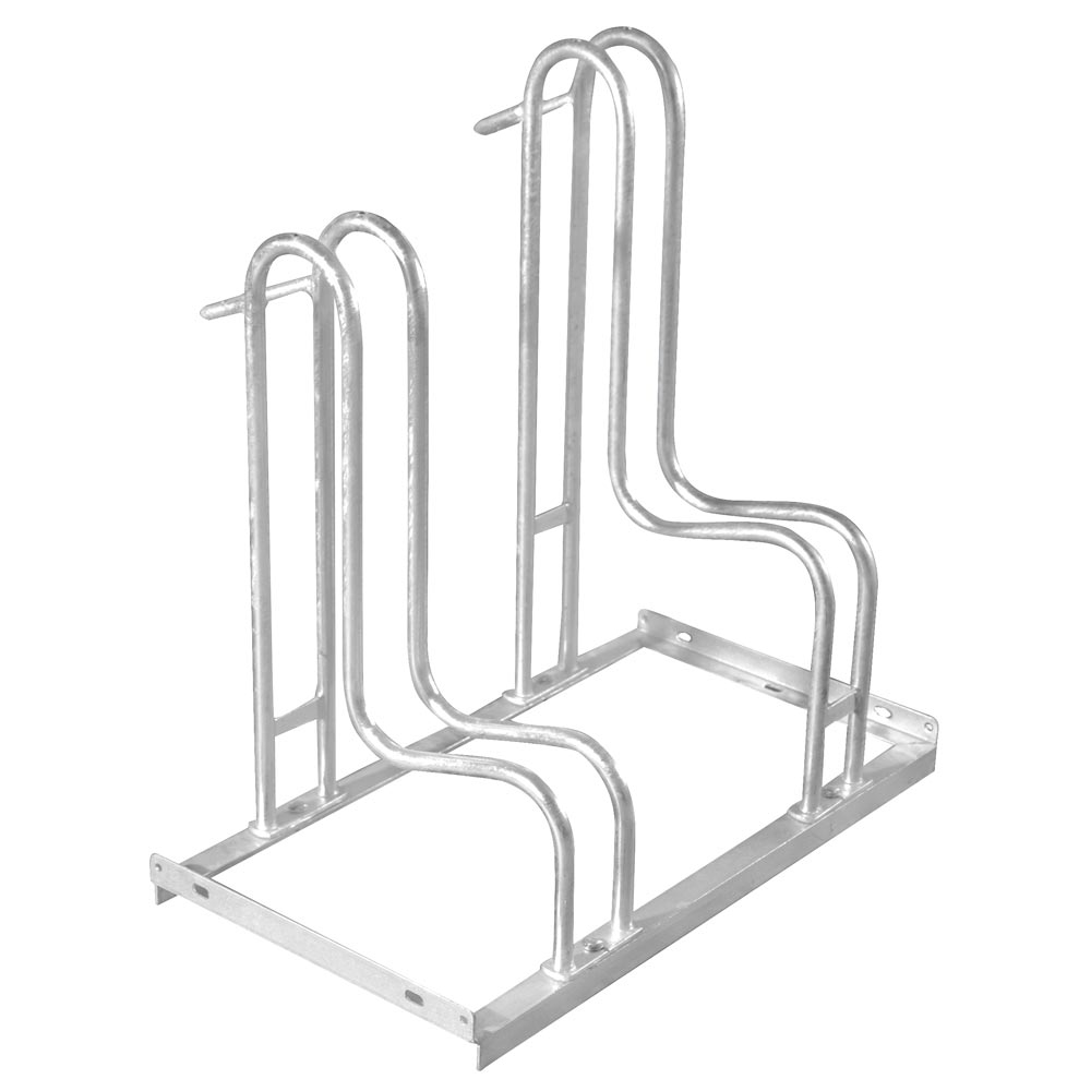 Fahrradständer - für 2 Fahrräder - Breite: 78 cm - verzinkt