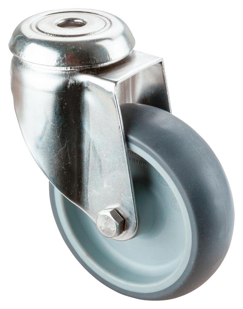 Edelstahl-Apparate-Lenkrolle