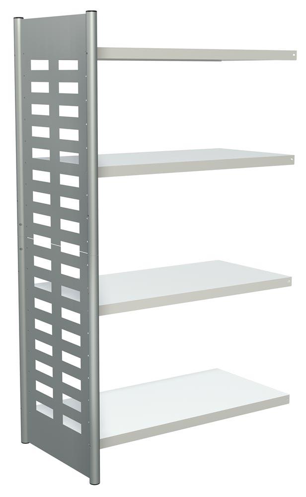 Büroregal, BxTxH 1000x500x1800 mm