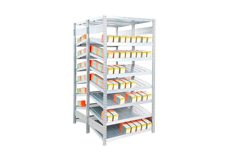 Schrägbodenregale, Kanbanregale