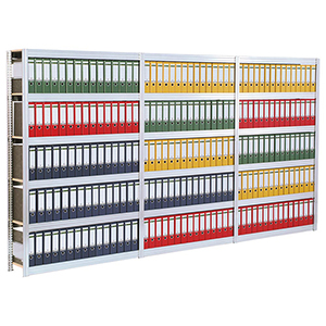 Aktenregal, Büroregal, Steckregal - Set
